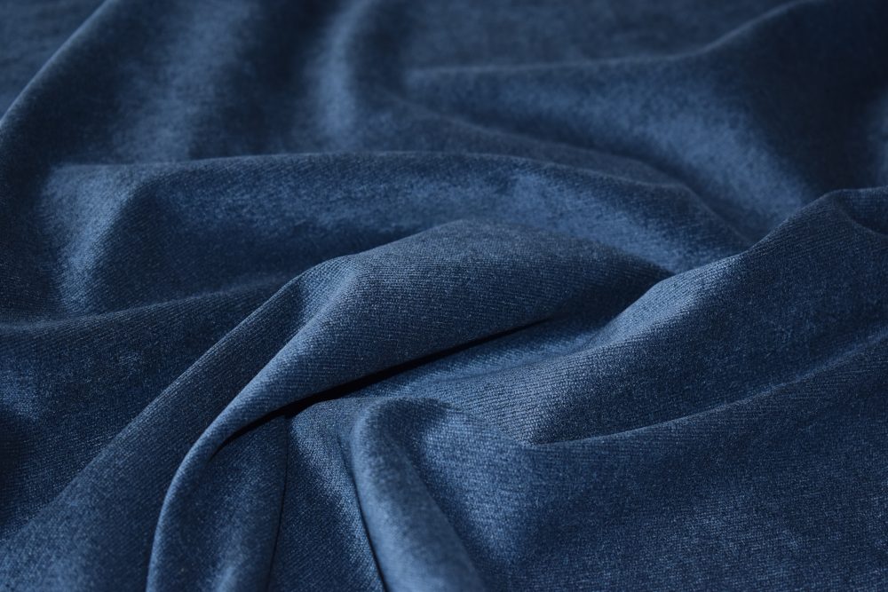 charles velvet / blue nights - Online Fabric Shop
